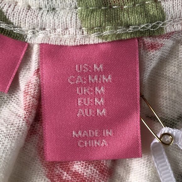 isaac mizrahi Women’s Linen Blend Lemon Cherry Strawberry Print Tank Medium NWT - Picture 9 of 14